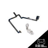 Yaw arm roll flex cable ribbon and motor bracket for DJI Phantom 4 drone, white and blue