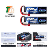 3S Lipo Battery with Deans T Connector Soft Case for RC Plane DJI Quadcopter ... Battery
