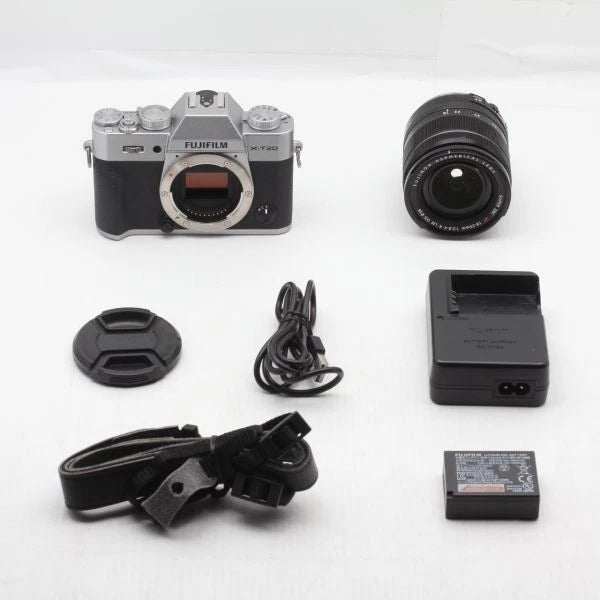 Number of Shots3 FUJIFILM Mirrorless Single-lens Camera X-T20 Lens Kit Siler