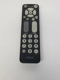 Black RCA digital TV converter remote control with directional pad and number buttons