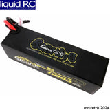 Gens Ace 11K4S10E5GT 14.8V 11000mAh 4S 100C G-Tech Smart LiPo: EC5