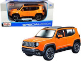 2017 Jeep Renegade 1/24 Scale Diecast Model by Maisto - ORANGE w/ BOX