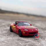 Mazda MX-5 Miata 1/64 Diecast - Alloy Metal Convertible Model Gift NIB