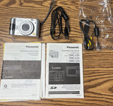 Panasonic LUMIX DMC-TZ3 Digital Camera In Silver Including Computer Cords