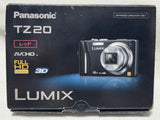 Panasonic LUMIX DMC-TZ20 Red Compact Digital Camera 16x Zoom GPS AVCHD
