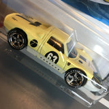 Hot Wheels 1964 Porsche 904 Carrera GTS CUSTOM Super Real Riders Wheel Swap Yel