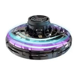Safe Hand Operated Mini Drone with LED Lights fingertips quadcopter plastic