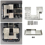 Steel Battery Box/Second Floor Board for 1/14 TAMIYA/LESU/Personal RC Car Models Battery