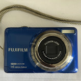 Fujifilm FinePix JV500 14.0MP Digital Camera (Tested Working)  blue