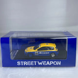 1/64 Street Weapon Honda Civic EG6 Spoon Blue / Yellow #95 Ltd 500 pcs