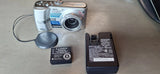 Panasonic Lumix DMC-TZ1 Digital Camera Tested Works w/ Battery, Charger & Manual