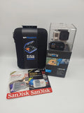 NEW SEALED GoPro HERO3+ Black Edition Action Camera CHDHX-302 Bundle W/ SD Cards