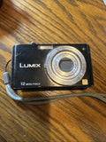 Panasonic LUMIX DMC-FS15 12.1MP Digital Camera - Black Leica Lens