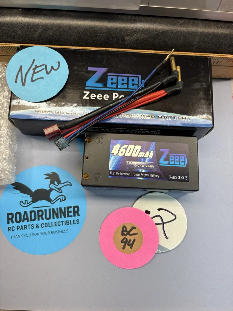 ZEEE 4600mAH / 100C / 7.4V / 34.04WH / HIGH PERFORMANCE LIPO BATTERY
