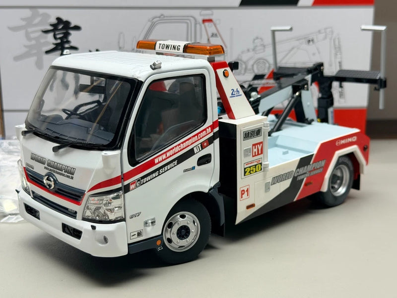 TINY City 1/18 Hino 300 World Champion Tow Truck Diecast Model Car