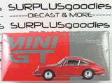 2024 Mini-GT Overseas Edition: Signal Red 1963 PORSCHE 901 Item #MGT00695-L