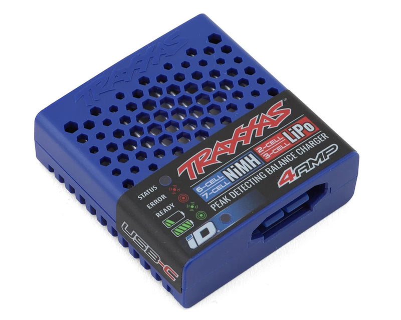 Traxxas USB-C Multi-Chemistry Battery Charger w/Auto iD (3S/4A/40W) [TRA2985] Battery