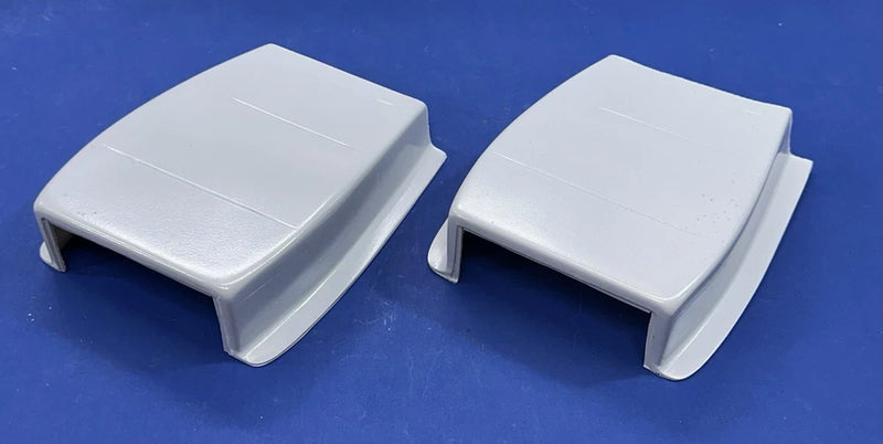 YELLOW AIRCRAFT SPITFIRE RC MODEL FIBERGLASS INTAKE SCOOPS