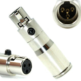 YPA MA403 Adapter Convert SHURE Headset&Lapel Mic To AKG Wireless TA4M TO TA3F