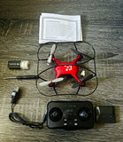 Propel Neutron + HD Camera 2.4GHz Quadcopter Drone Red/Black Controller Propeller