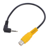 2 .5mm Adapter DVR Rear Dash Cam Extension Cable Car Camera Input Kit