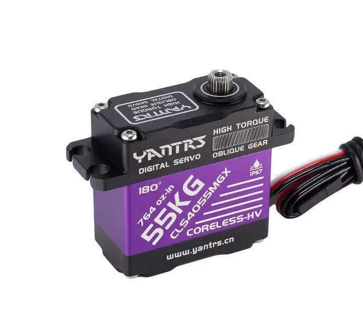 Yantrs CLS-4055MGX 60Kg HV Digital WP Servo for 1/10 Monster Truck Buggy RC Car