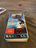 Action camera retail box: 2-inch screen, 1080p, 30M waterproof