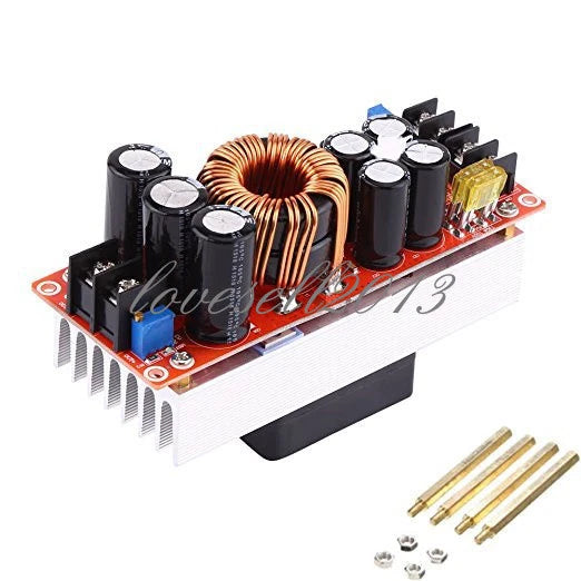1500W 30A DC Boost Converter Step-up Power Supply Module In10~60V Out 12~90V L