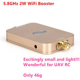 SUNHANS 5-5.8GHz uav drone Wireless Signal Booster RC58G2W 2W 33dBm Amplifier