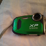 Fujifilm XP60 16.4MP Digital Camera Green, Waterproof, Battery Included, tested