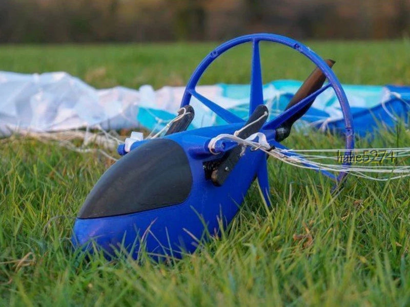 3D Printed Fixed-Wing Model Powered gliding FPV Wing RC Model Unpainted