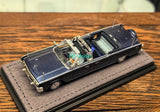 BN GOC 1:64 HEC Blue Continental X100 Luxury Limousine Model Diecast Metal Car