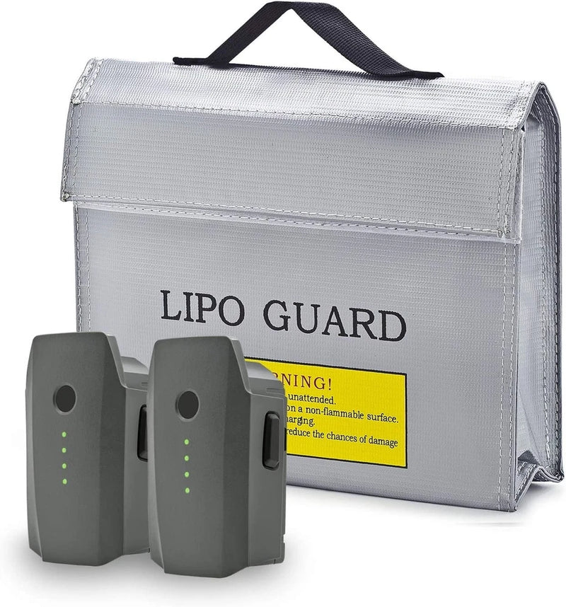 2 X DJI Mavic Pro 11.4V 3830mAh Intelligent Flight LiPo Battery + 1 LIPO Bag