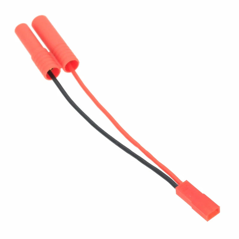 HXT 4mm Male-/Female+ to JST Male Adapter 20AWG 10CM cable For lipo battery