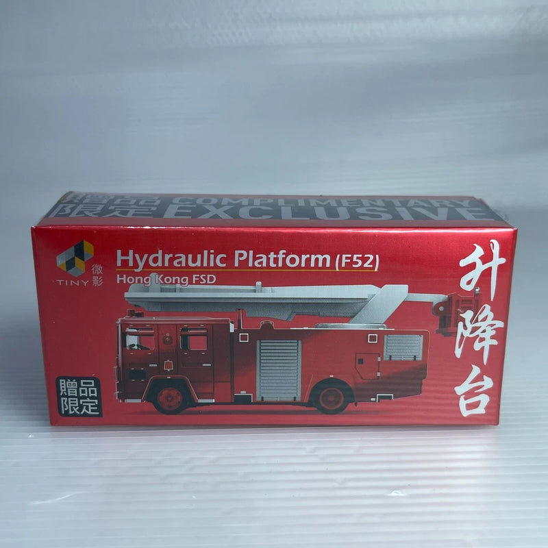 1/76 TINY Hong Kong Fire Engine FSD Hydraulic Platform F52 Chrome Special