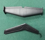 RC Era 5 Blade HELICOPTER PARTS -C189 TAIL FIN UNIT- *BLACK* #SC4001153