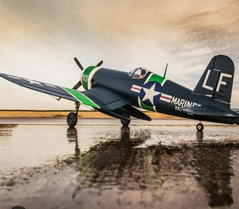 E-flite Marine F4U 1.2 Corsair RC Plane 3S NEW! RC Plane. F4U Corsair.