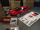 Custom Painted HPI 1/10 RC NEW 200mm  Chevy Stingray body Shell Only. Drift/Bash