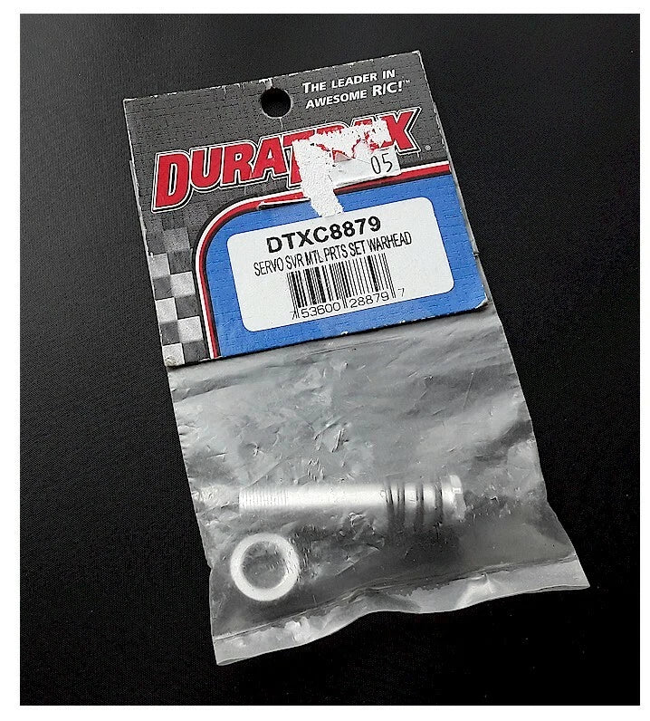 Vintage RC Car Duratrax Servo Saver Metal Parts Set Warhead DTXC8879 Old Stock