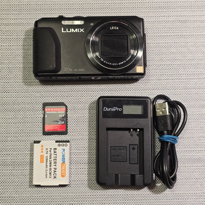 Panasonic LUMIX DMC-TZ40 18.1 MP Black Digital Camera
