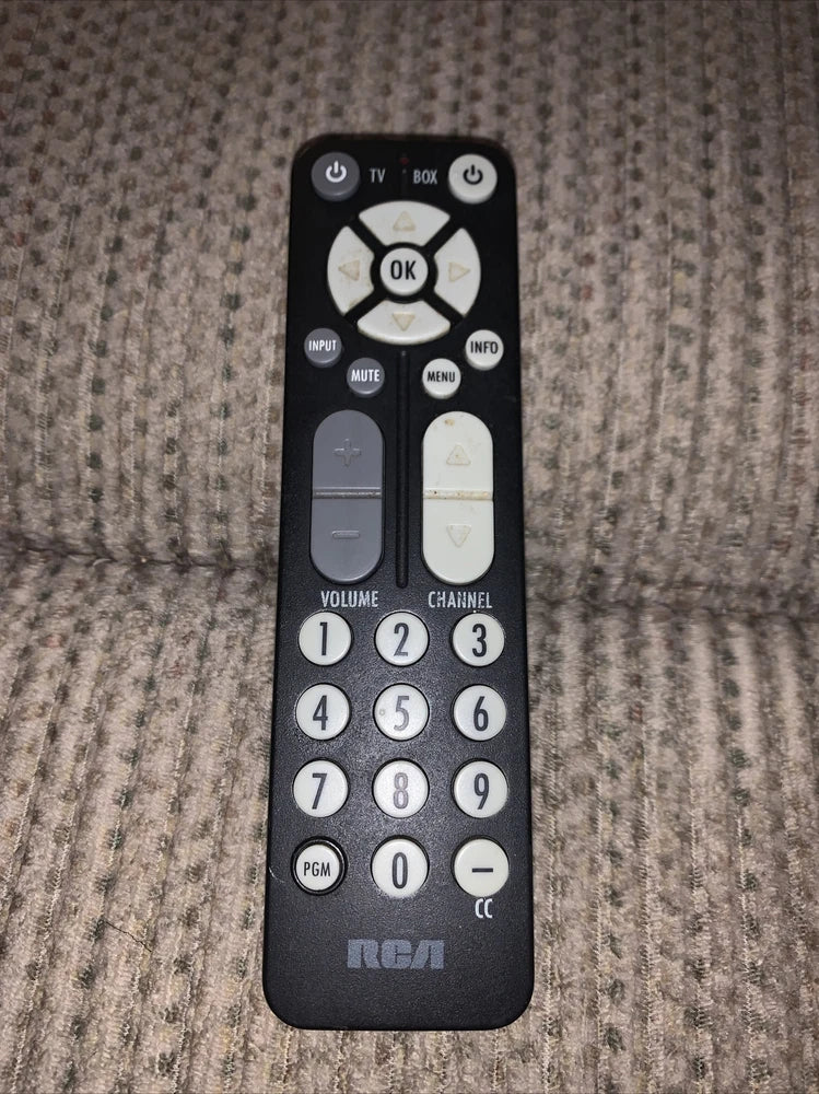 RCA Digital TV Converter Box Remote Control RC27A -preowned Converter