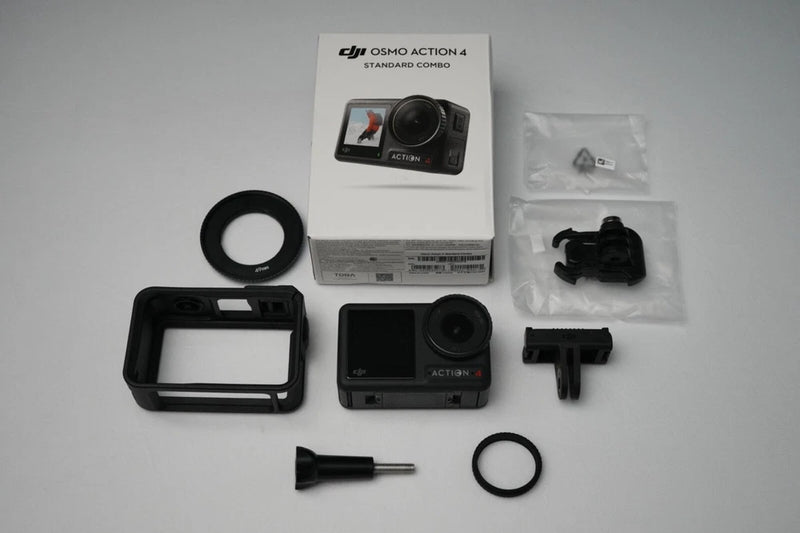 DJI Osmo Action 4 Camera Standard Combo, 18m Waterproof, 4K/120fps