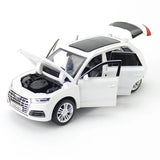 1/32 Scale Audi Q5 Model Car Diecast Toy Cars Boys Toys for Kids Gifts White