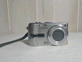 Panasonic LUMIX DMC-TZ3 7.2MP Digital Camera Silver W Battery No Charger Works
