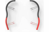 Parrot Bebop Drone 1 EPP Foam Bumpers PF070077 Propeller Prop Guards Red/Black