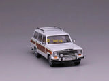 ZD 1:64 596 White Grand Wagoneer SUV ORV Wagon Sports Model Diecast Metal Car BN