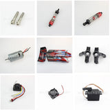 KingVal Receiver Board/Wheel Tyre/Servo/Shock Absorber For WLtoys 104001 RC Car