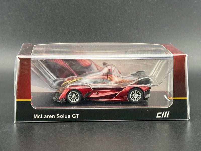 CM MODEL McLaren Solus GT Metallic Wine Red 1/64