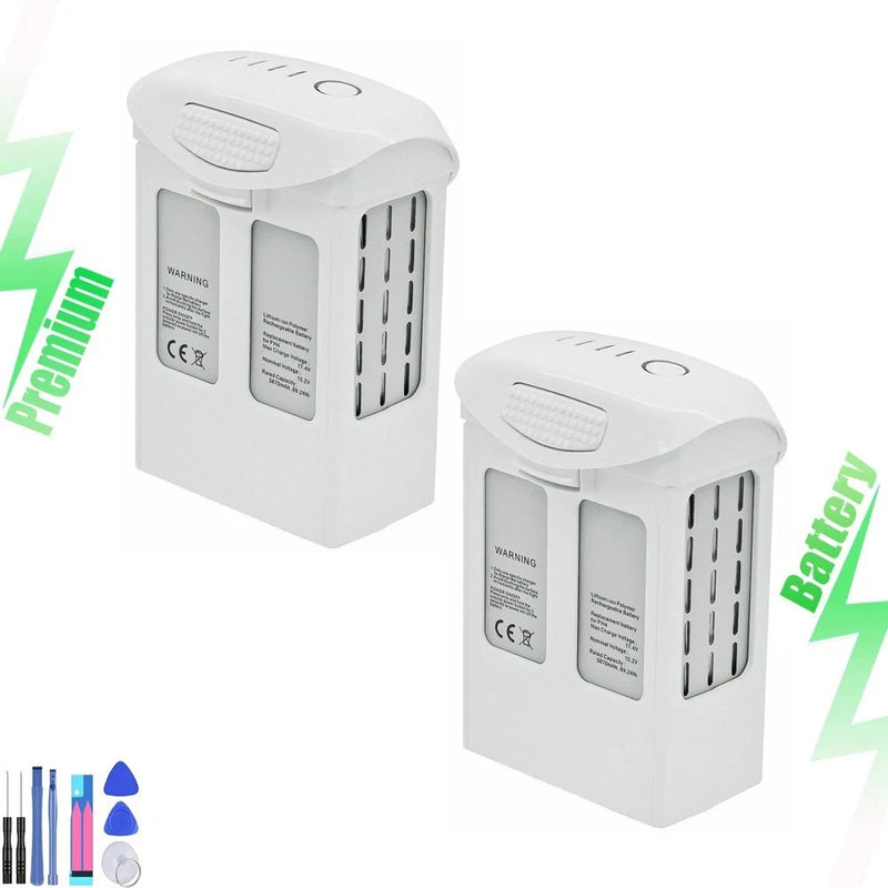 2x 15.2V 5870mAh Intelligent Flight Battery for DJI Phantom 4 Series Drones