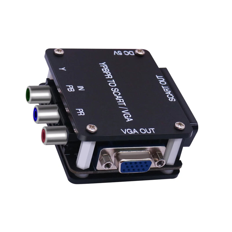 Component YPbPr to RGBS/VGA Converter for Retro Game Console/Set-top Box/DVD New